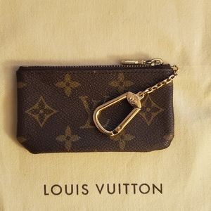 Louis Vuitton Monogram Poch Clefs Key Chain Pouch